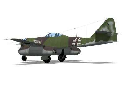 Messerschmitt Me 262 A-1aU2 3D model