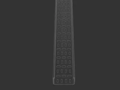 Cable Tray 100mm x 3000mm TYPE1 3D model