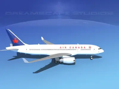 Boeing 787-8 Air Canada 3D model