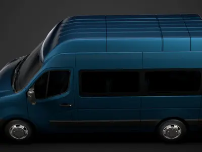 Nissan NV 400 L2H3 Minibus 2020 3D model