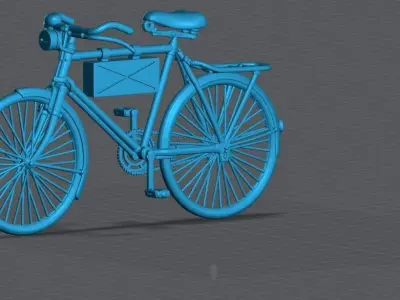 German ww2 scout bike 3D print model