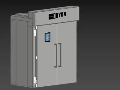 Doyon KDPR22 Knockdown Retarder Proofer Cabinet 3D model