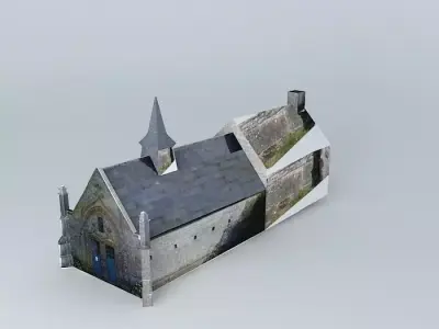 Chapel Brouel Free 3D model