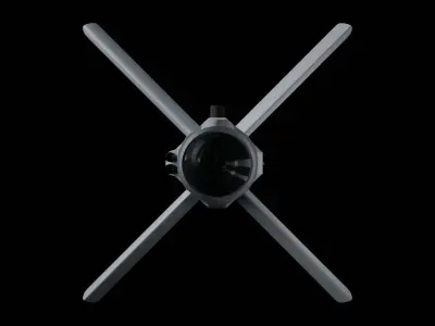 Lancet 52 - Modern Military UAV Low-poly 3D model