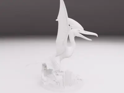 pterodactyl 3D print model