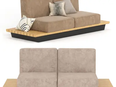 Sofa TATAMI 3D model