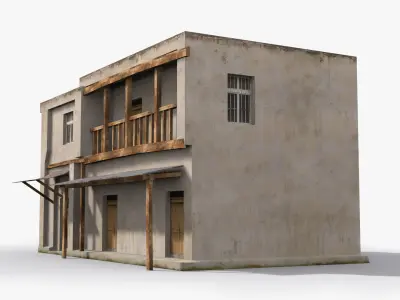 Arab xx21 Low-poly 3D model