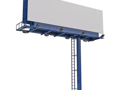 Billboard 3 3D model