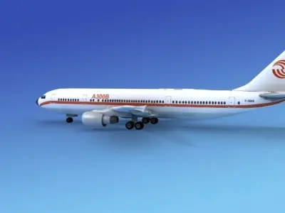 Airbus A300 Airbus 3D model