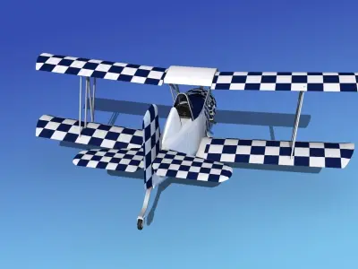 Grumman G-164 AgCat V14 Sport 3D model