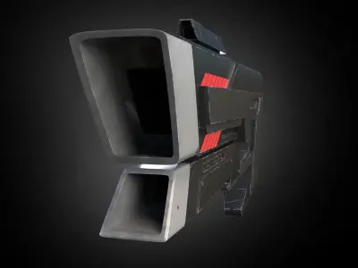 Raygun Blaster 3D model