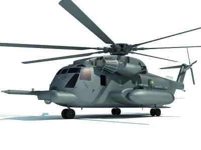 Set of 4 Military Aircrafts 3D model