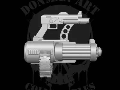 Rock n Roll V2 Fan Art Kit STL files for action figures 3D print model