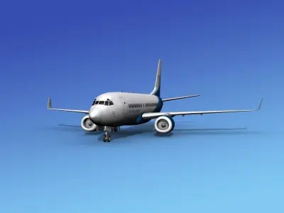 Boeing 737-700ER Air Transat 3D model