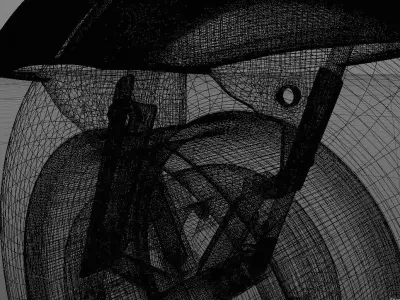 Fantasy Motorbike 3D model