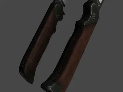 ACB-90 Advanced Combat Blade 90 Low-poly 3D model