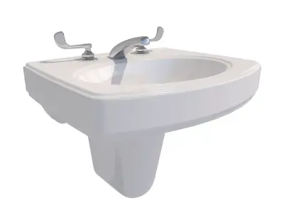 Sink-001 bathroom sink 3D model