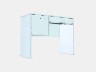 SYVDE Dressing table Low-poly 3D model