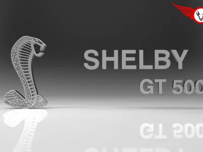 Shelby Logo Free 3D model