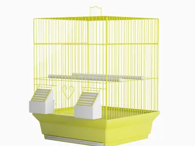 Birdcage 04 3D model