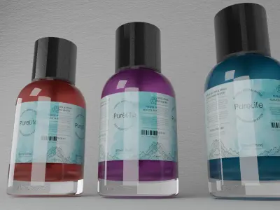 Simple Perfume Bottle Low-poly 3D model