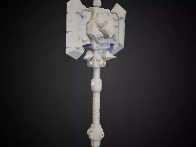 Stylized Axe 33 3D model