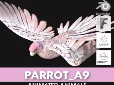 Parrot A9 3D model