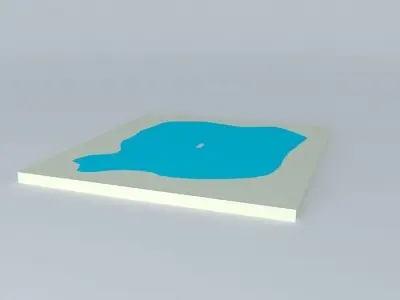 Sketchy Phyiscs Enabled Recovery Barge Free 3D model