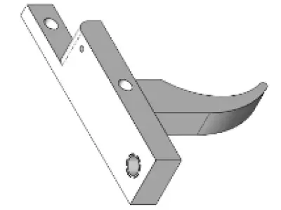 Trigger Frame Block 3D model