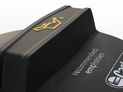 Vehicle Oil Filler Cap Model 3D model