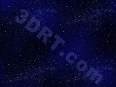 Deepspace skyboxes pack Low-poly 3D model