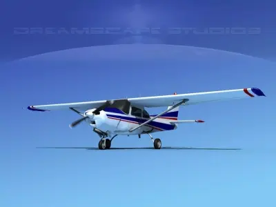 Cessna 172RG Cutlass V02 3D model