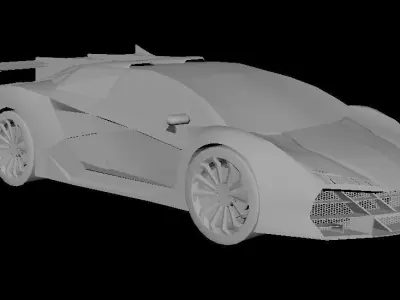Pegassi Zentorno - GTA V Free 3D model