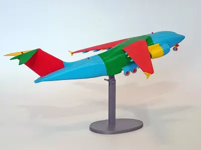 152212 Model kit Antonov An-178 Down 3D print model