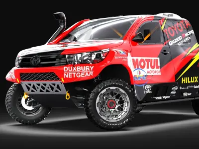 AVS Rhino 4x4 Wheel 3D model