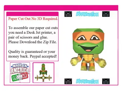 Turtle Fighter 3D model