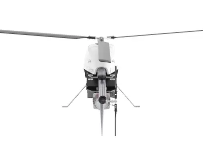 Vapor 55 Helicopter UAV Drone 3D model