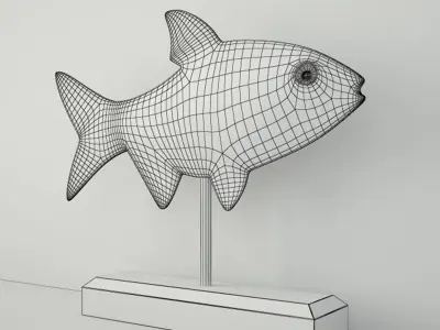 Seaside Decor Object 3D model