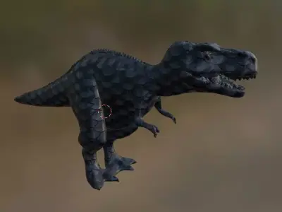 Dinosauro rex Dinosaur rex 3D print model