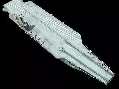 USS Nimitz 3D model