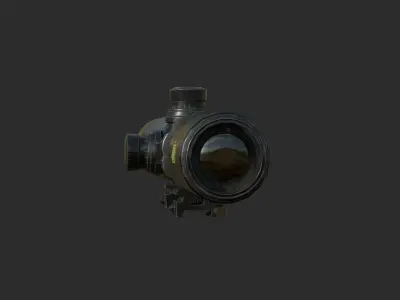 Weapon - Scope - 11 - UmarexWalther Low-poly 3D model