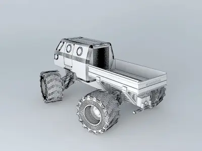 Monster Truck Free 3D model