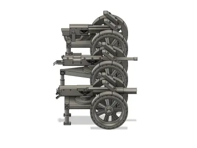 Imperial Of Man Weapons Platforms 3D print model