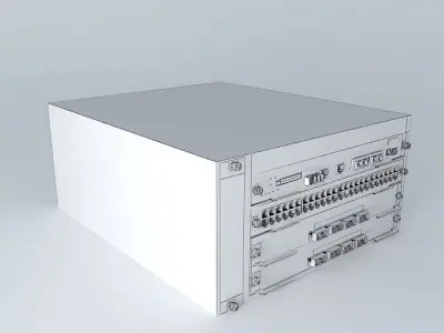 Cisco Catalyst 6504E Switch 3D model