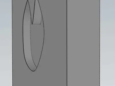 MakeIT Horse Feet Print Mold With Top Frame 3D model