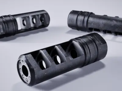 Muzzle Vol 01 Low-poly 3D model