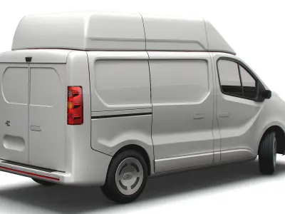 Generic EV Mid Van L1H2 2023 3D model