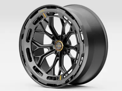 AL13 R80-109R Rim 3D model