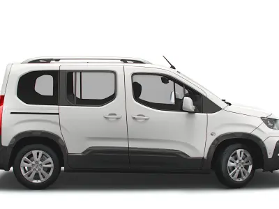 Peugeot Rifter 2020 3D model