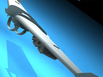 Jetman wings 3D model